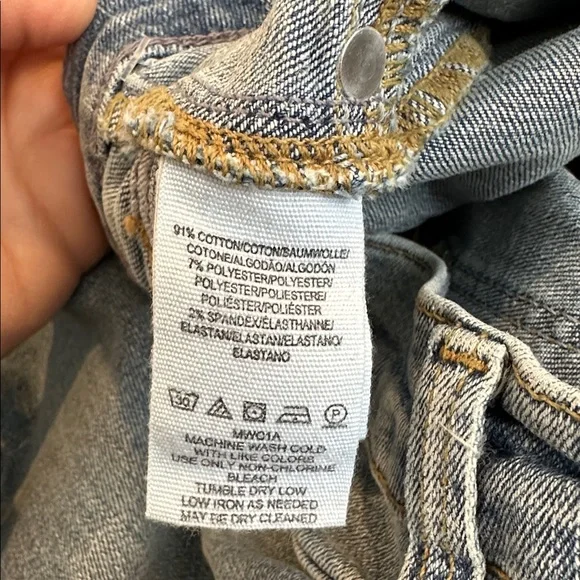 Free People Legging Jeans High Rise Light Wash jegging size 28 - Picture 5 of 6